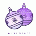 Purple Ornaments