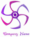 Purple And Pink Pinwheel