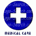 Blue Medical Symbol