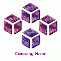Pink and Purple Cubes