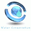 Blue Globe Water Conservation Logo