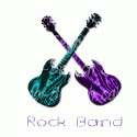 Rock Band Electric Guitars