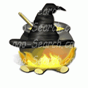 Witch's Hat and Boiling Cauldron