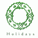 Green Holiday Wreath