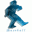 Baseball Players Shadow