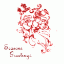 Seasons Greeting Santa