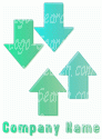 Green and Blue Arrows