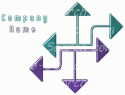 Purple And Green Arrows
