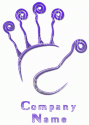 Purple Funky Hand