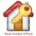 Real Estate Office with Key