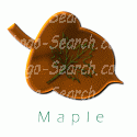 Maple Leaf and Acorn