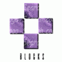 Purple Cubed Blocks