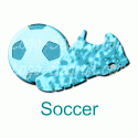 Soccer Ball and Sneakers