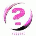Support with Question Mark