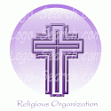 Christian Cross for Religious Organization