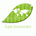 Green Environmental Leaf
