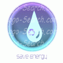 Save Energy Water Drop