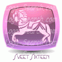 Sweet Sixteen Carousel Horse