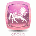 Pink Carousel Horse