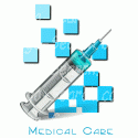 Medical Care with Syringe
