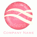 Pink Abstract Sphere Design