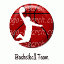 Basketball Dunking on a Basketball Team