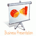 Business Presentation Screen