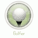 Golf Ball on a Tee