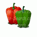 Red Pepper and Green Pepper