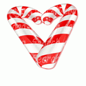 Candy Cane Heart