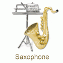 Sax with Sheet Music