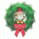 Gnome with a Wreath