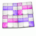 White Purple and Pink Square Pattern