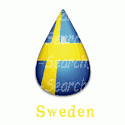 Sweden Tear Drop Flag
